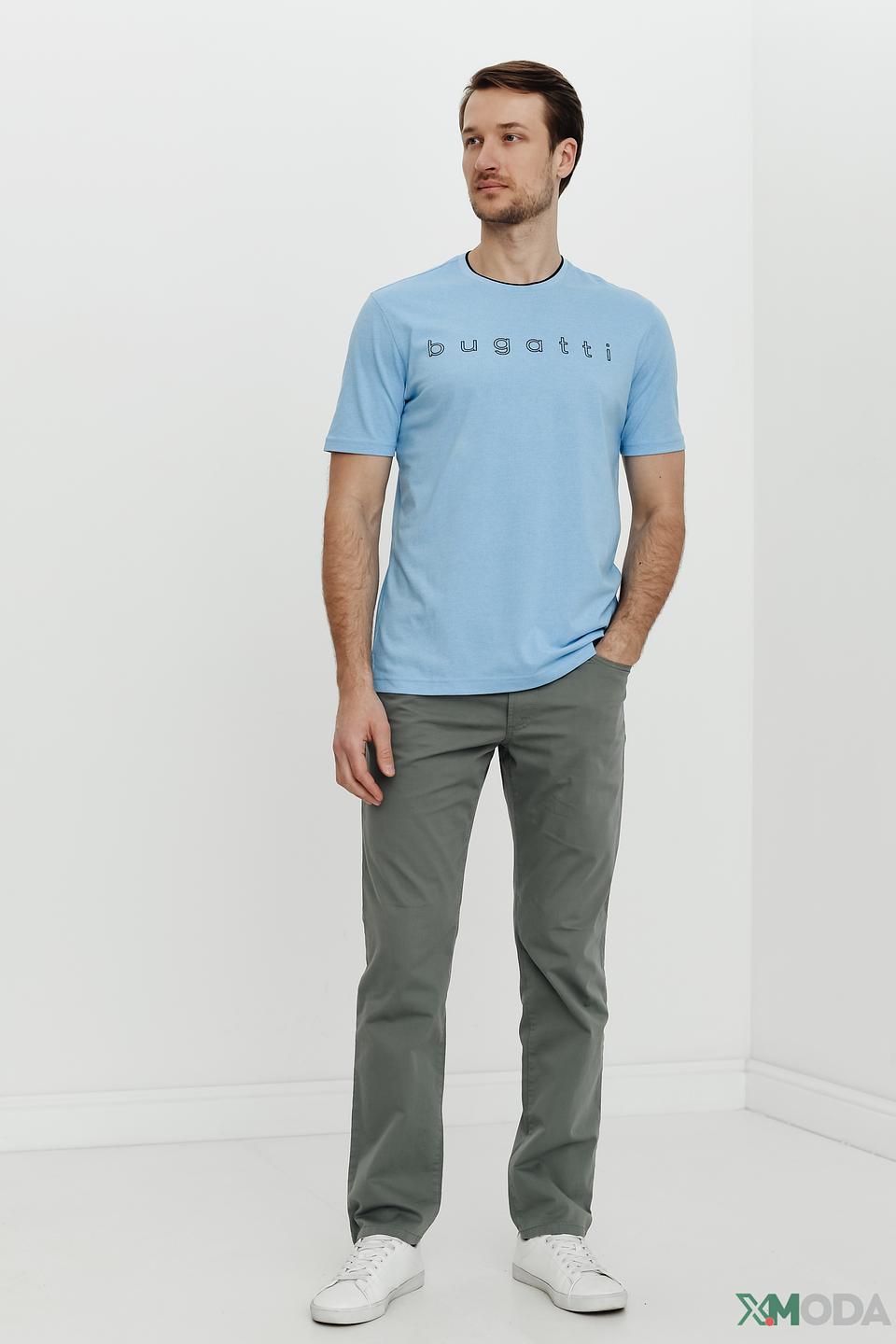 Футболка Bugatti голубая