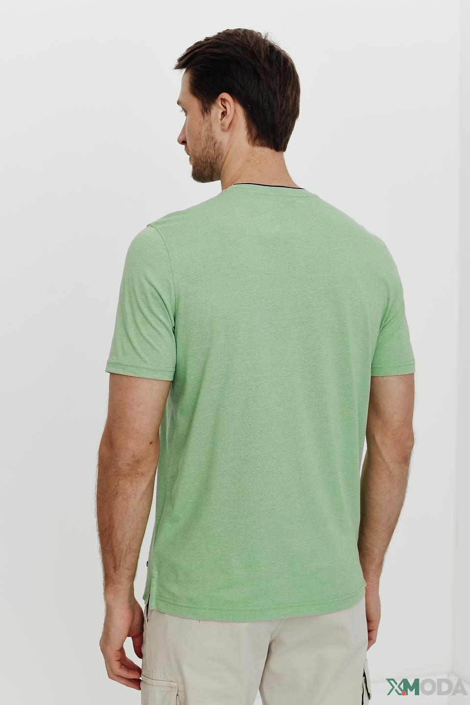 Футболка Bugatti с логотипом лайм