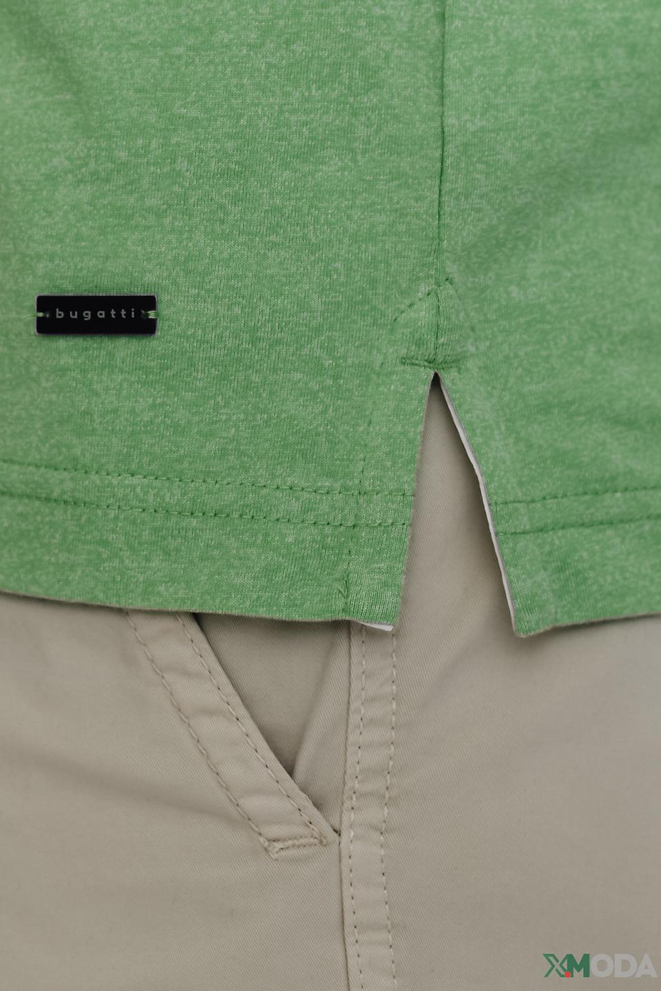 Футболка Bugatti с логотипом лайм