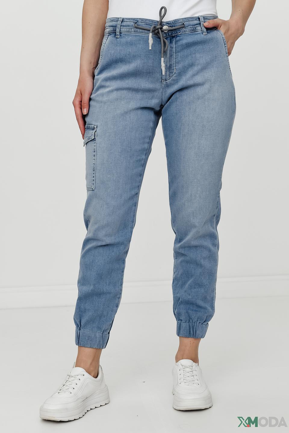 Джинсы Angels с карманами голубые