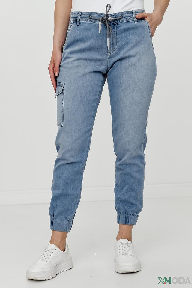 Джинсы Angels с карманами голубые