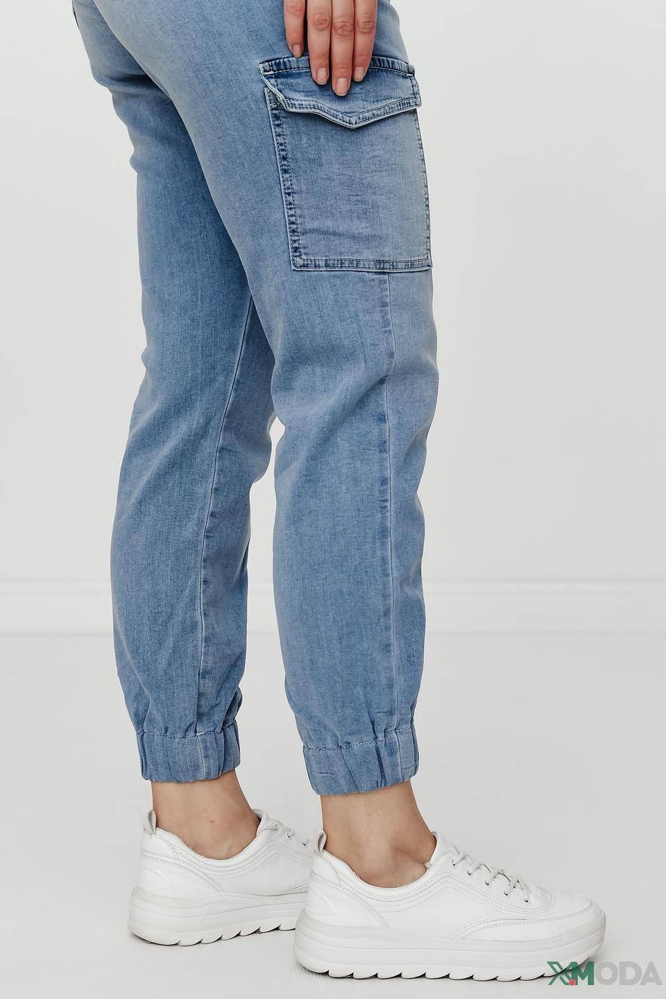 Джинсы Angels с карманами голубые