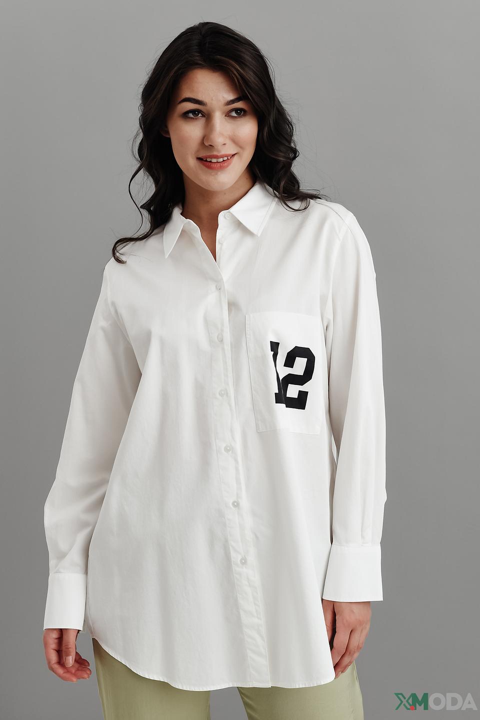 Рубашка Marc Aurel с принтом 12