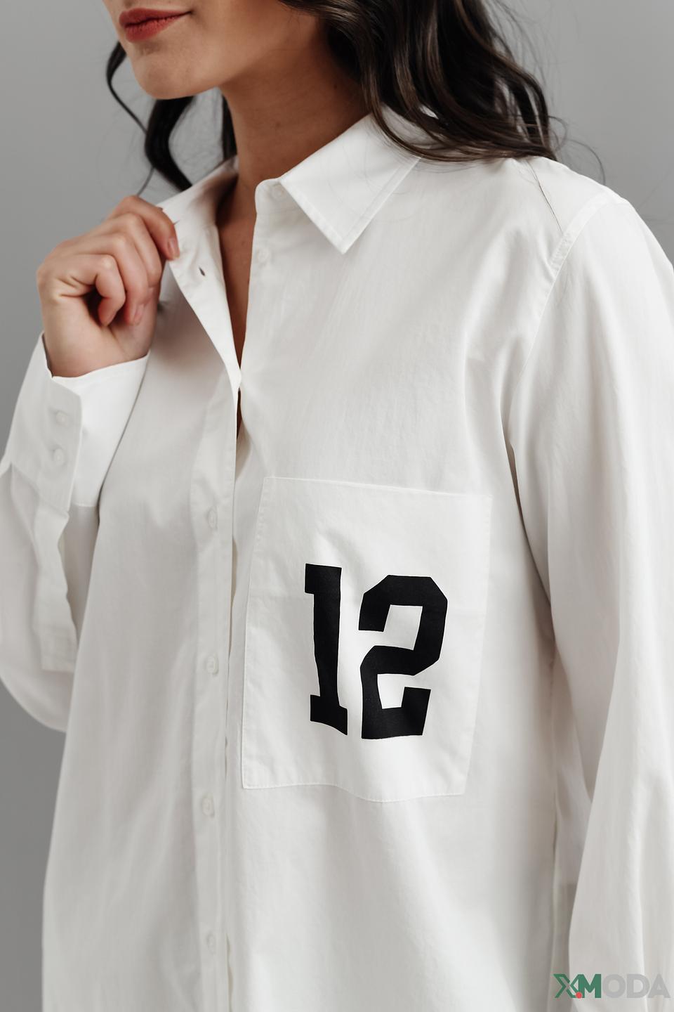 Рубашка Marc Aurel с принтом 12