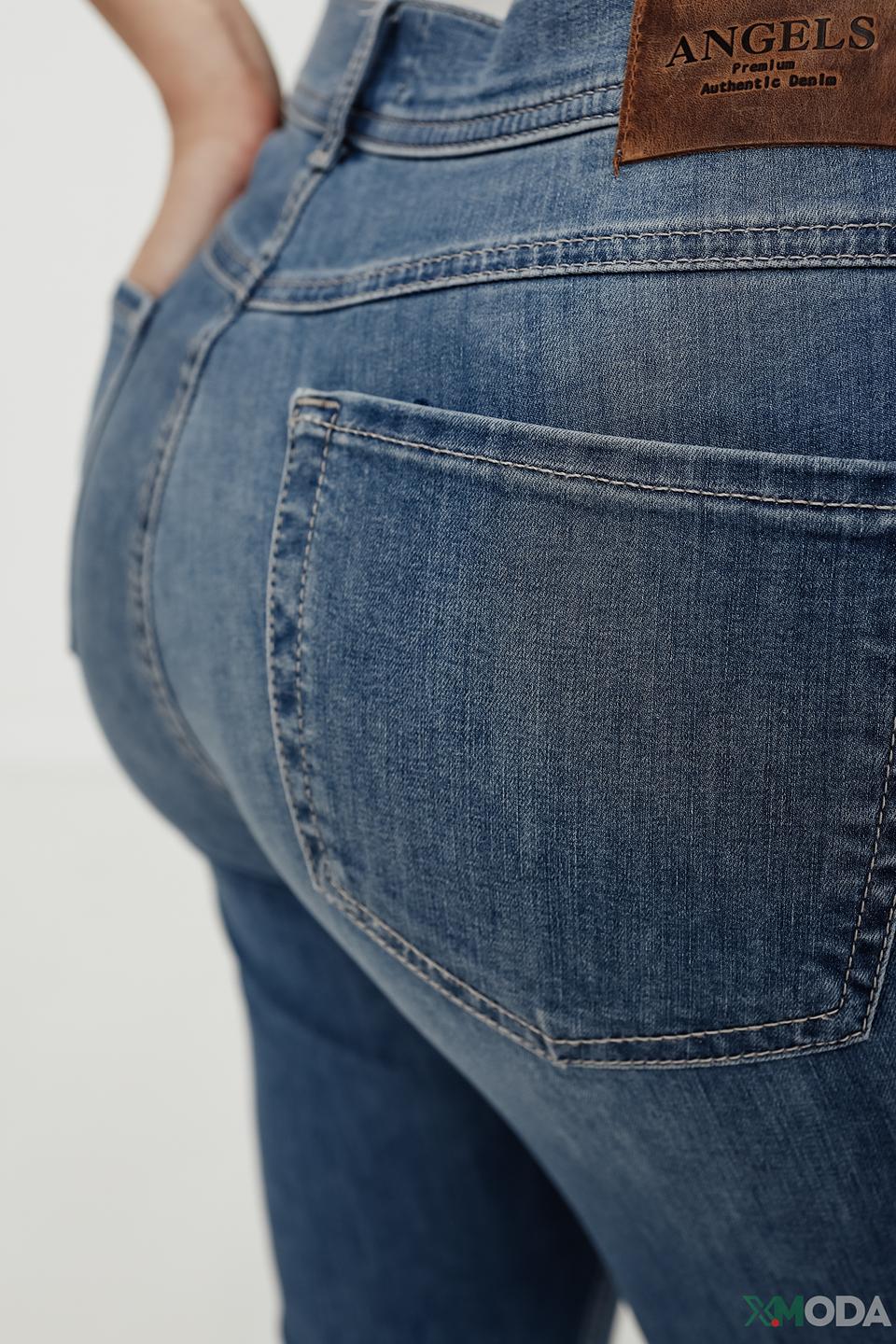 Джинсы Angels скинни голубые