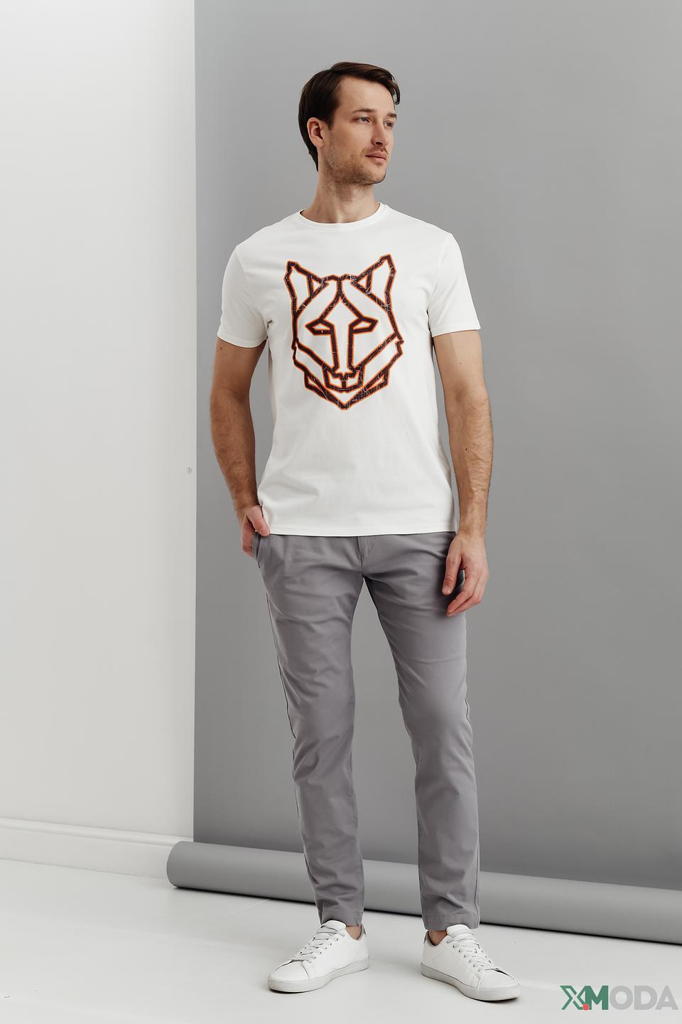 Футболка Haze and Finn с принтом лисы