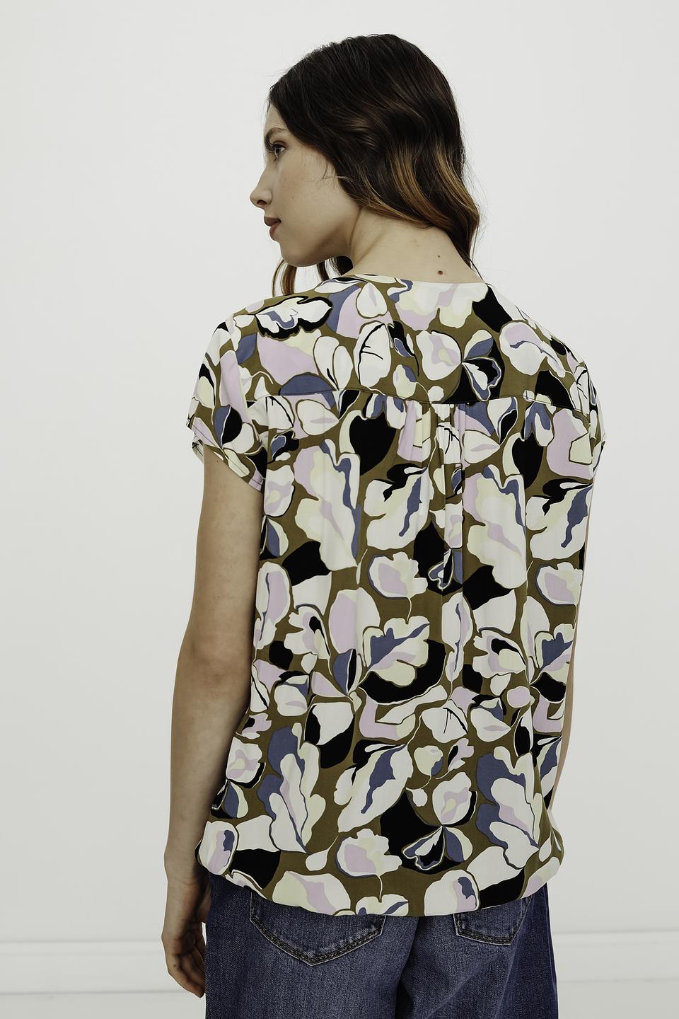 Блуза Tom Tailor с цветочным принтом