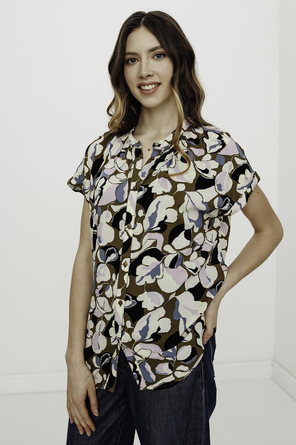 Блуза Tom Tailor с цветочным принтом