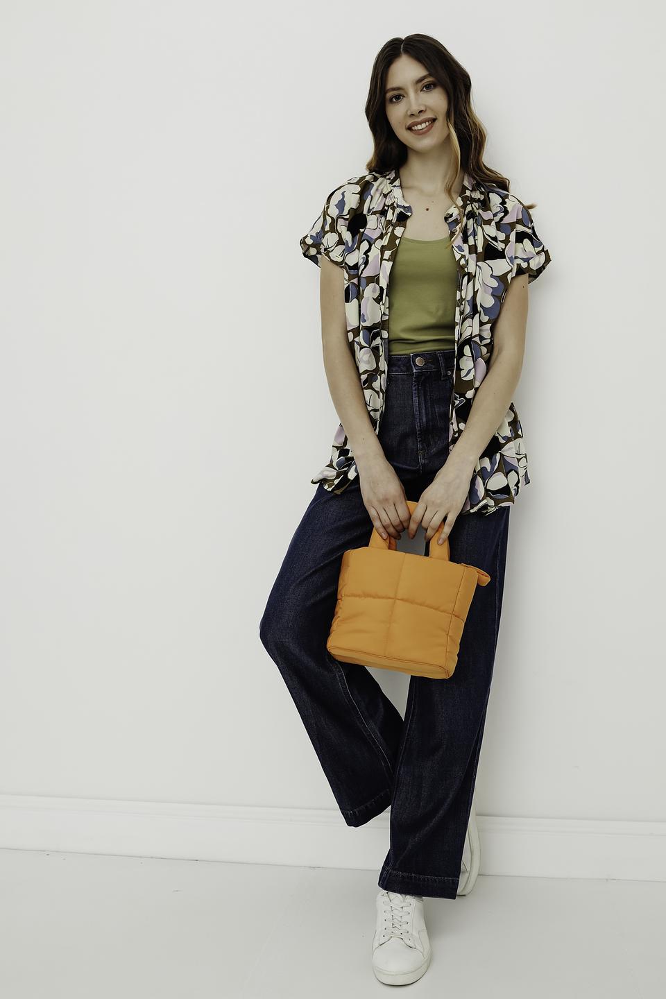 Блуза Tom Tailor с цветочным принтом