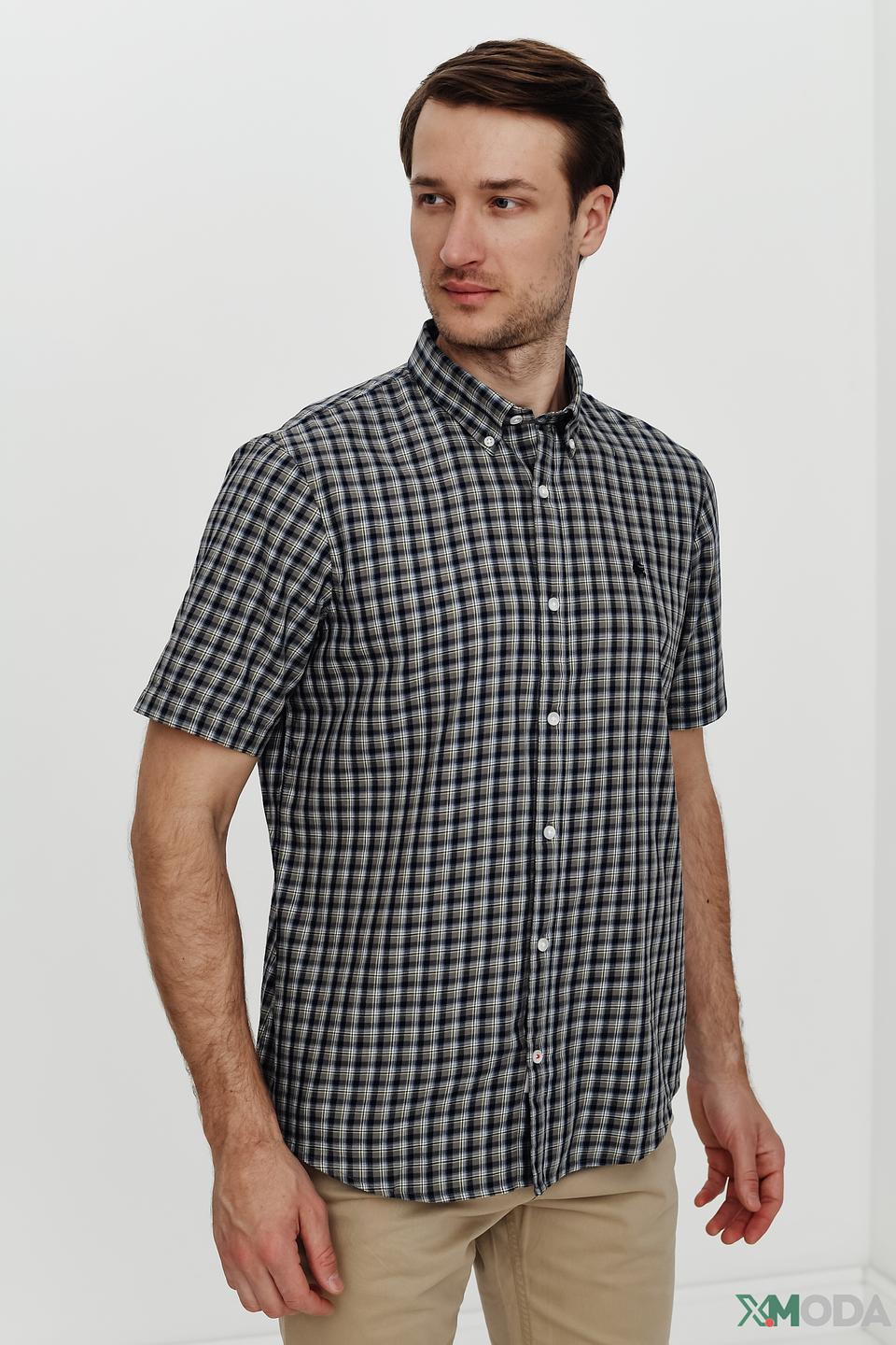 Рубашка кр Lerros в клетку