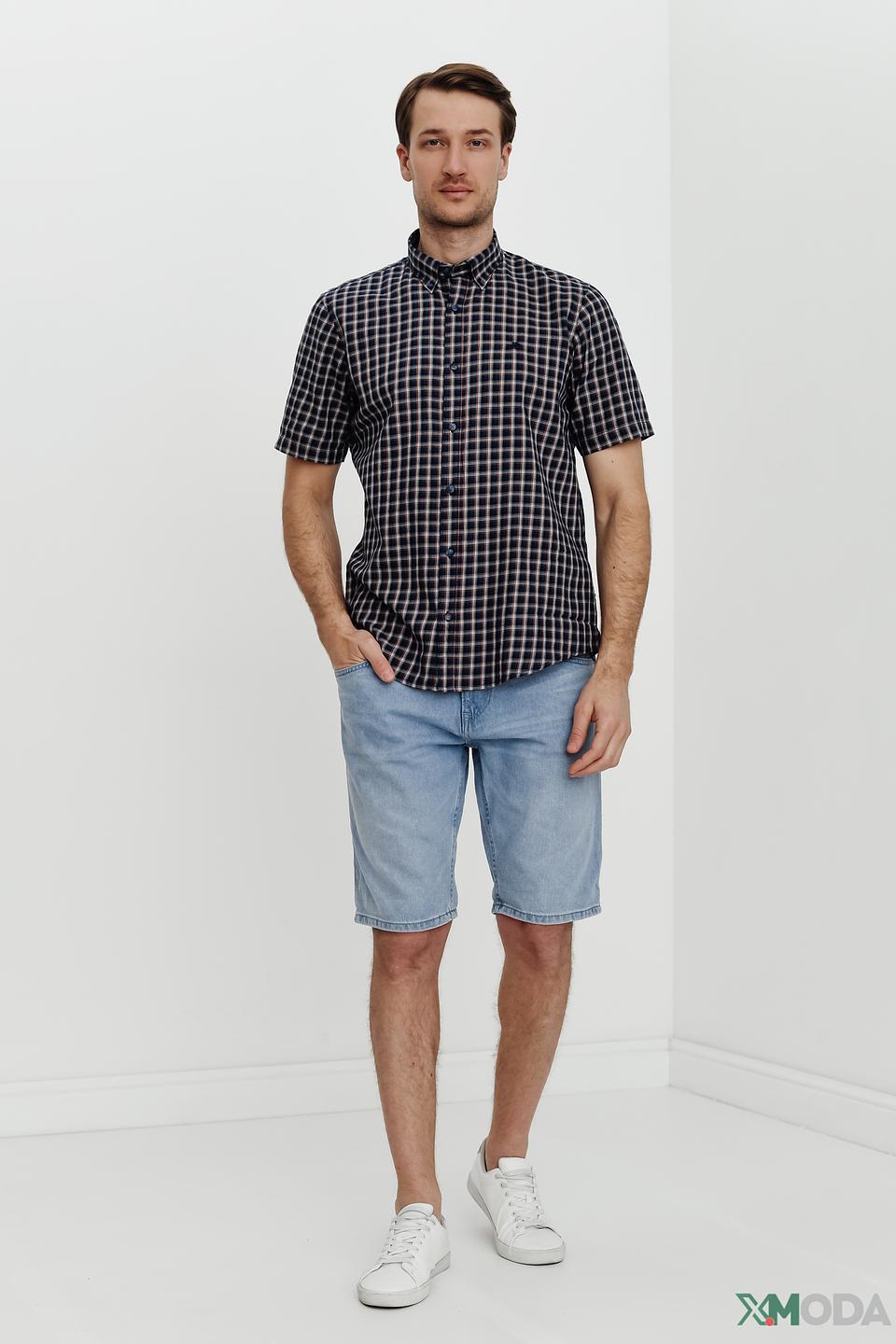 Рубашка кр Lerros в клетку