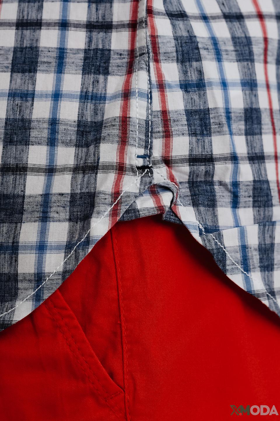 Рубашка кр Lerros клетка