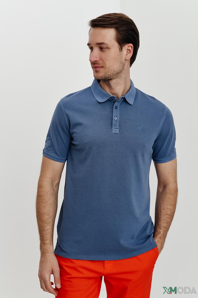 Поло Basefield мужское синее