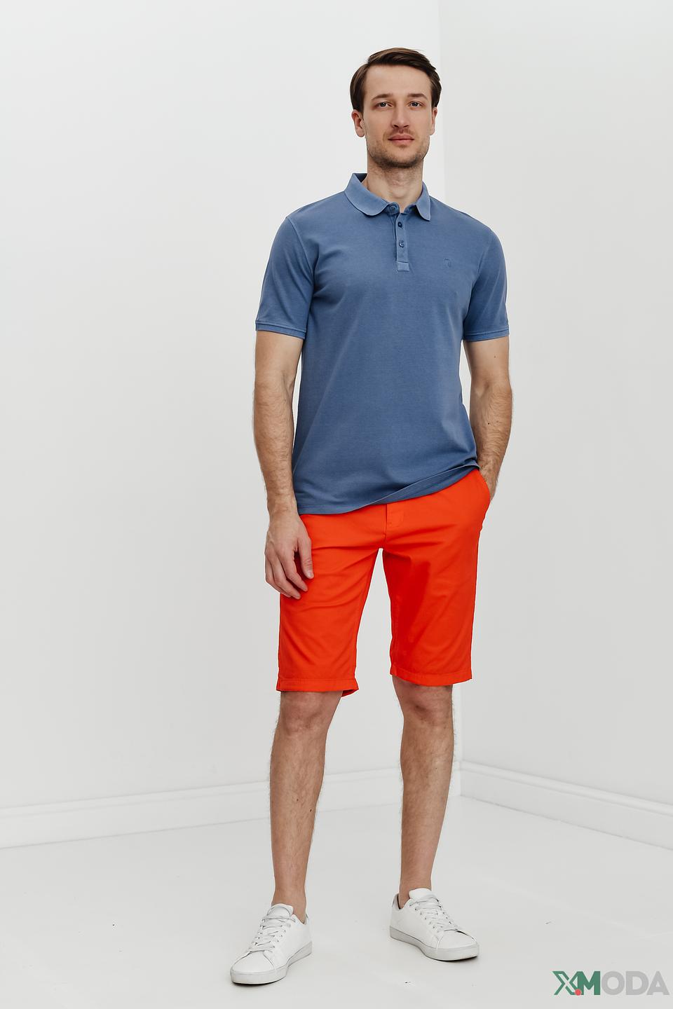 Поло Basefield мужское синее