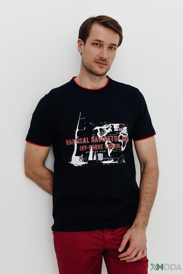 Футболка Monte Carlo с принтом