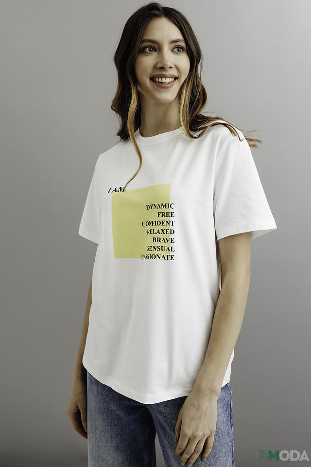 Футболка Taifun с принтом I AM