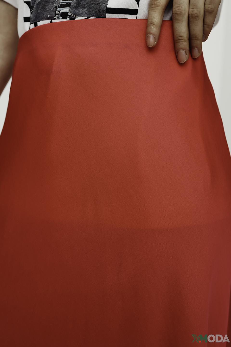 Юбка Taifun красная миди