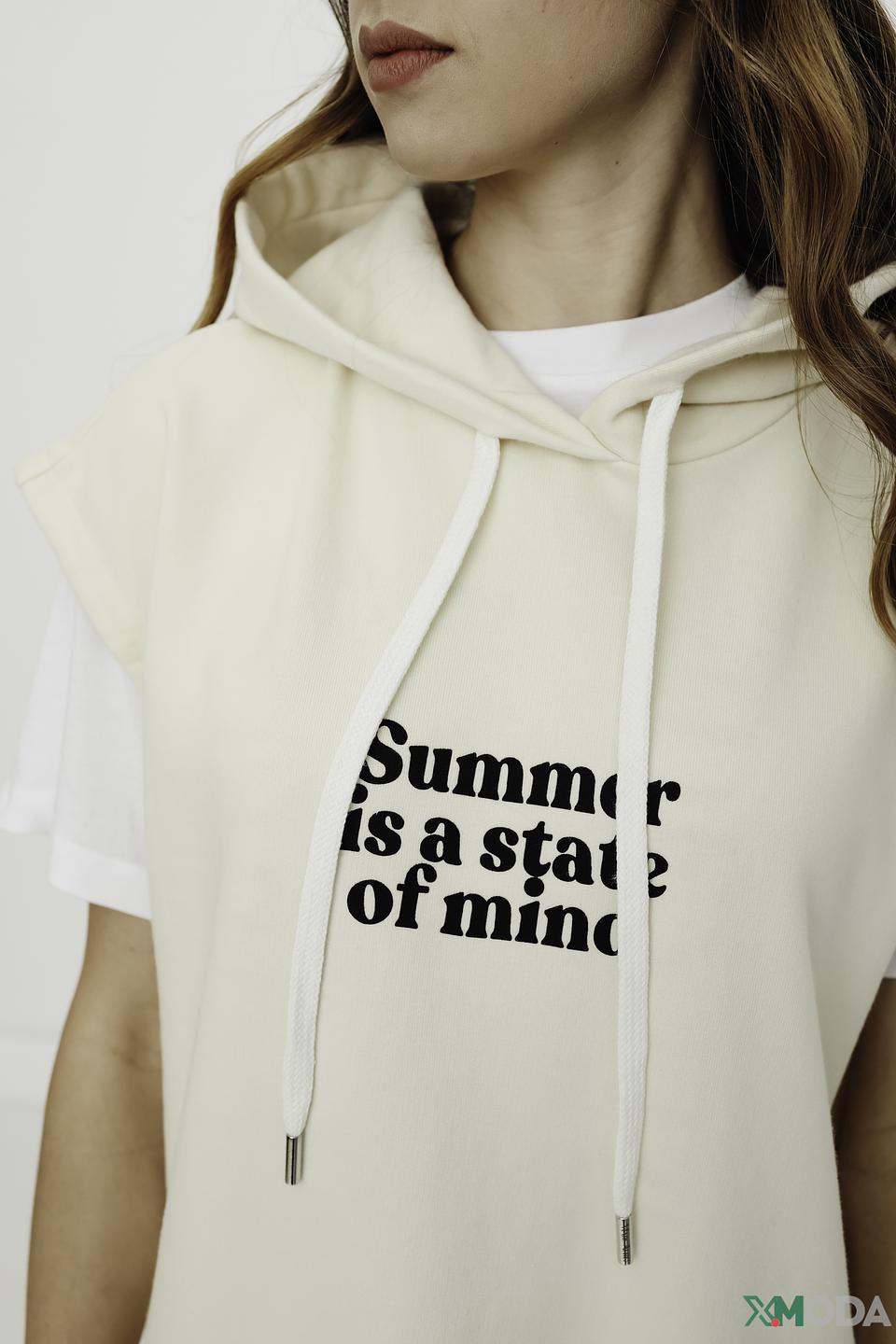 Жилет Marc Aurel с принтом