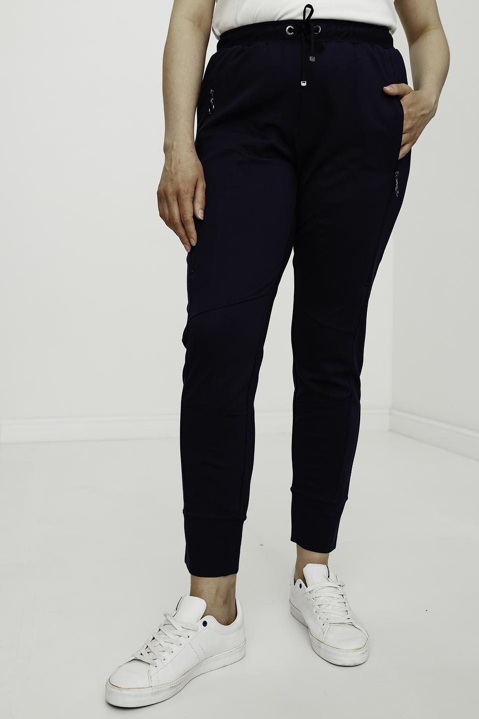 Брюки Frapp темно-синие