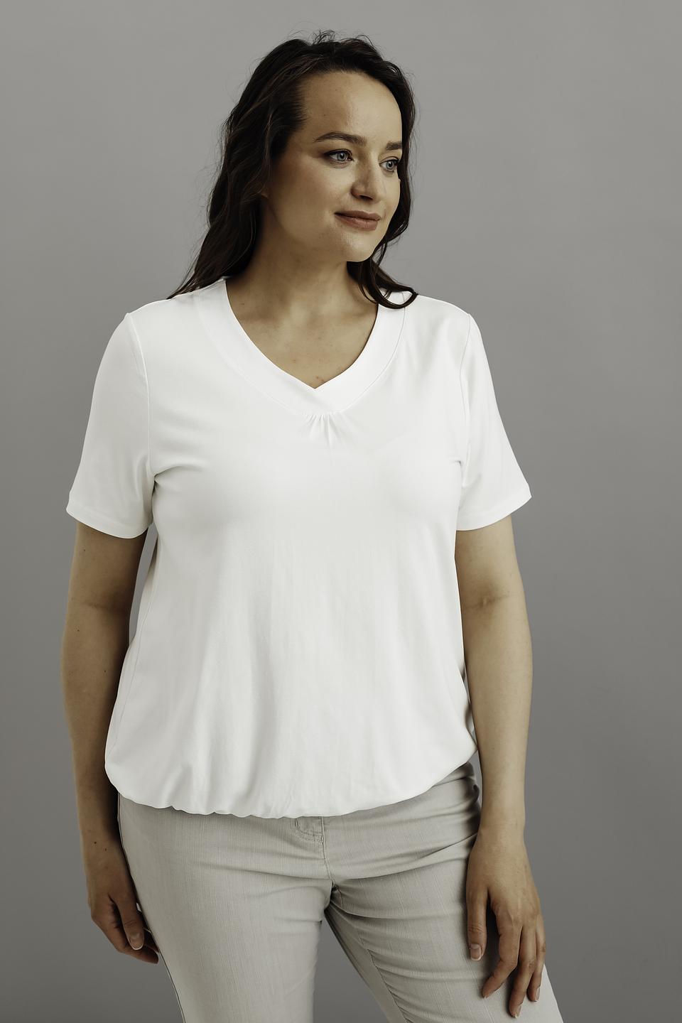 Футболка Lebek женская белая