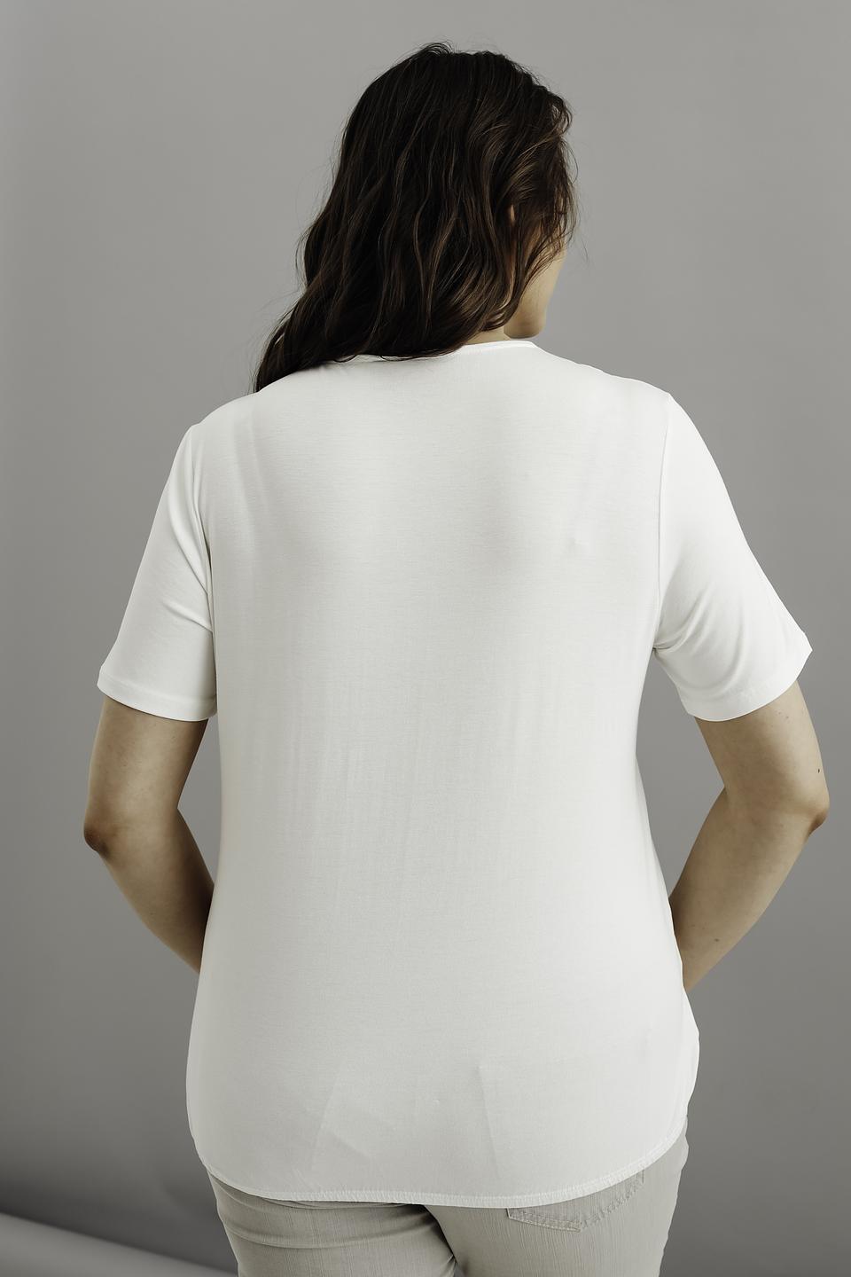 Футболка Lebek женская белая