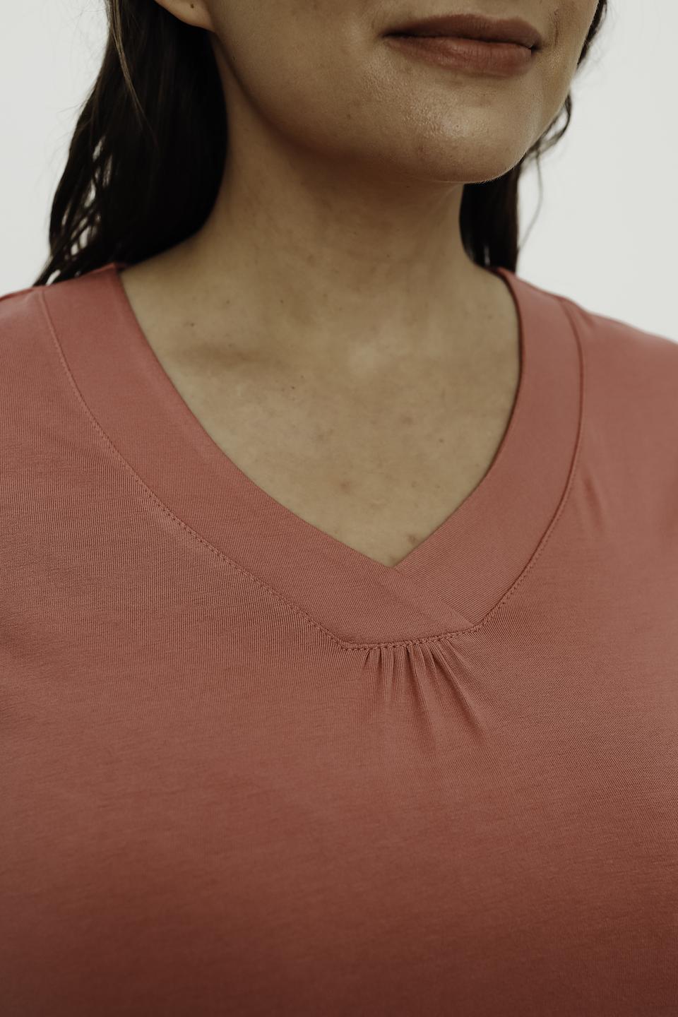 Футболка Barbara Lebek розовая