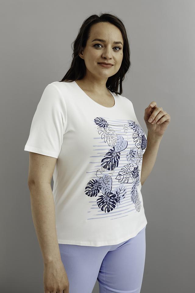 Футболка Lebek с принтом