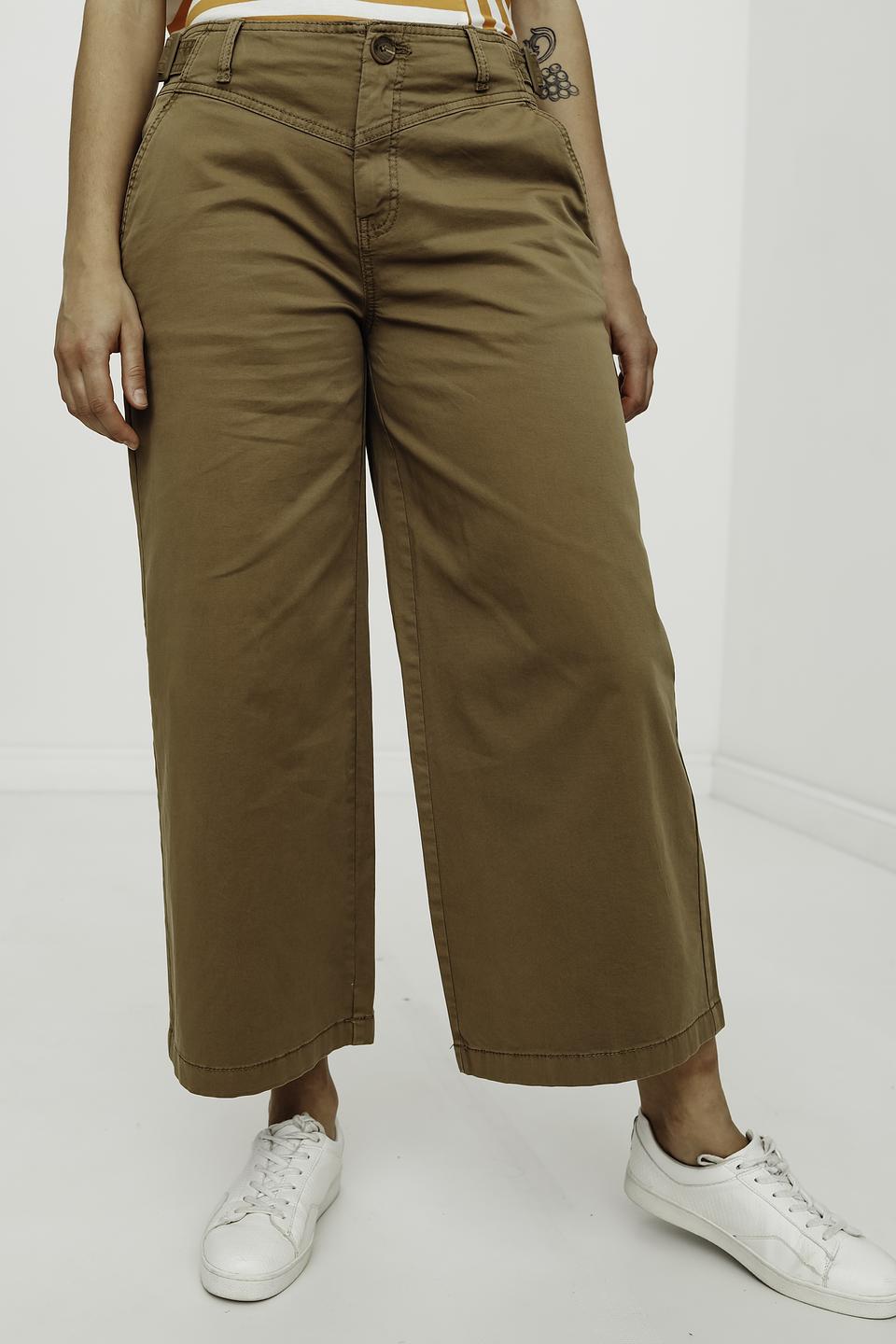 Брюки кюлоты s.Oliver коричневые