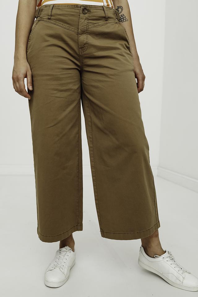 Брюки кюлоты s.Oliver коричневые