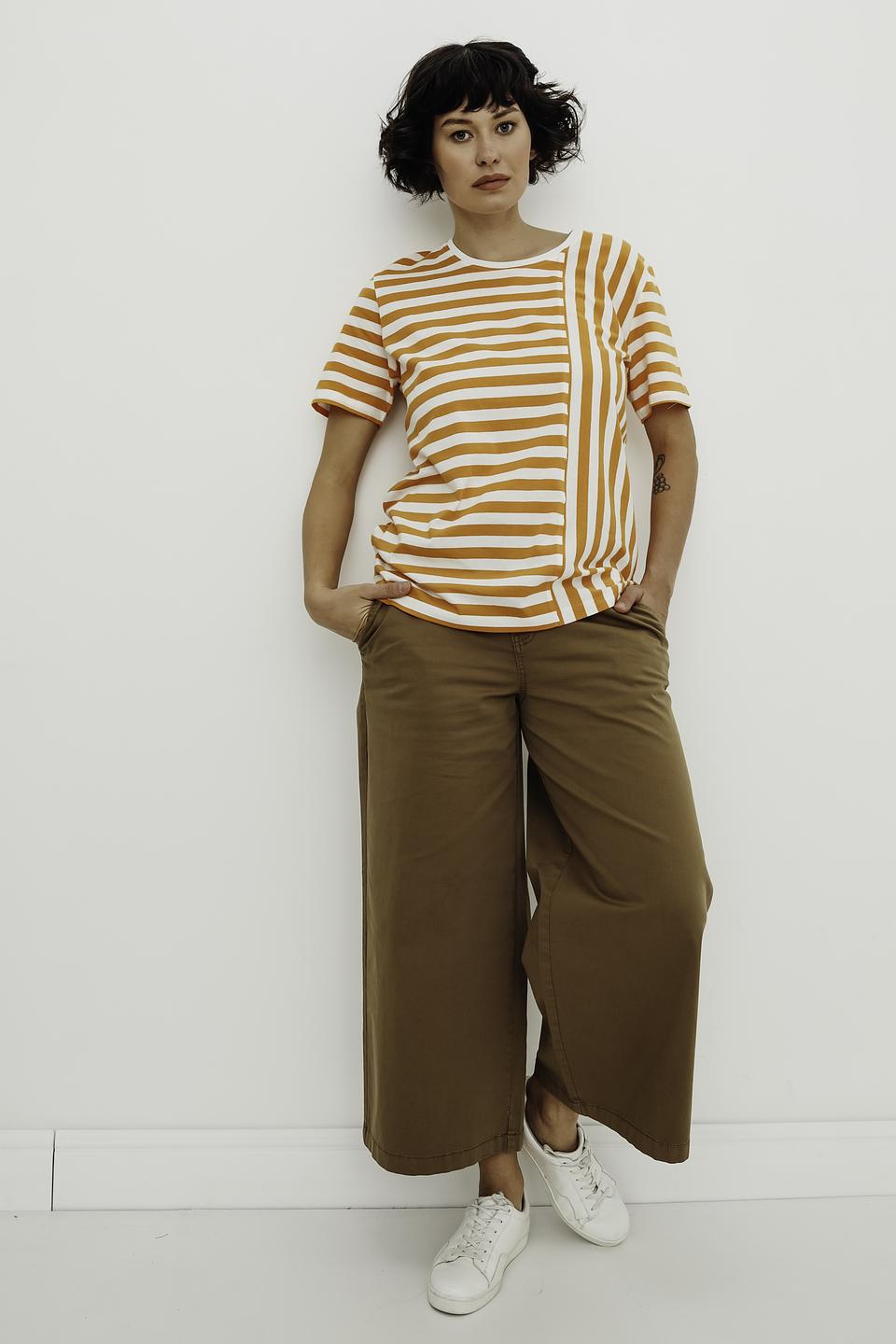 Брюки кюлоты s.Oliver коричневые