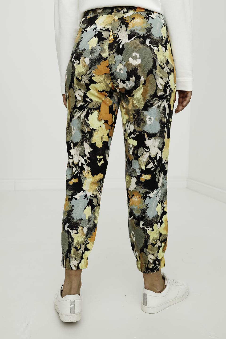 Брюки s.Oliver с цветочным принтом