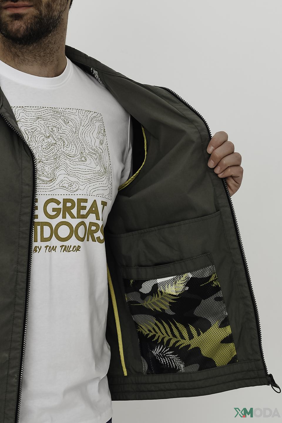 Ветровка New Canadian хаки