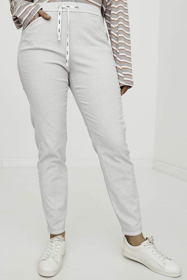 Брюки Tuzzi серые с поясом