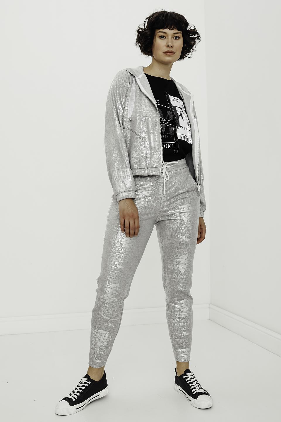 Футболка Monari с принтом чёрная