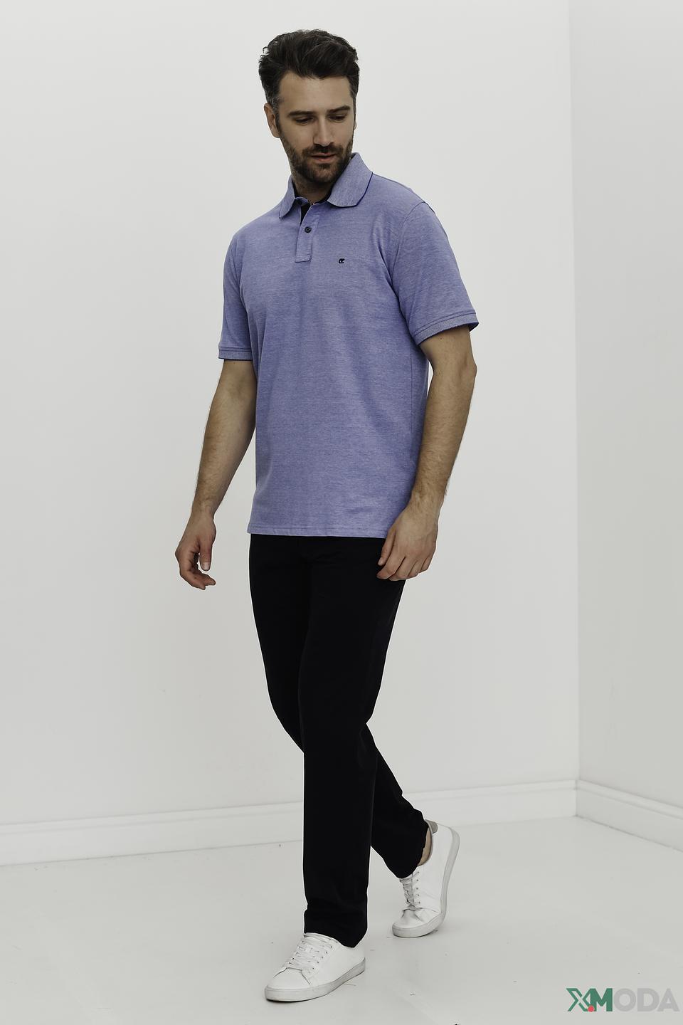 Поло Casa Moda мужское голубое