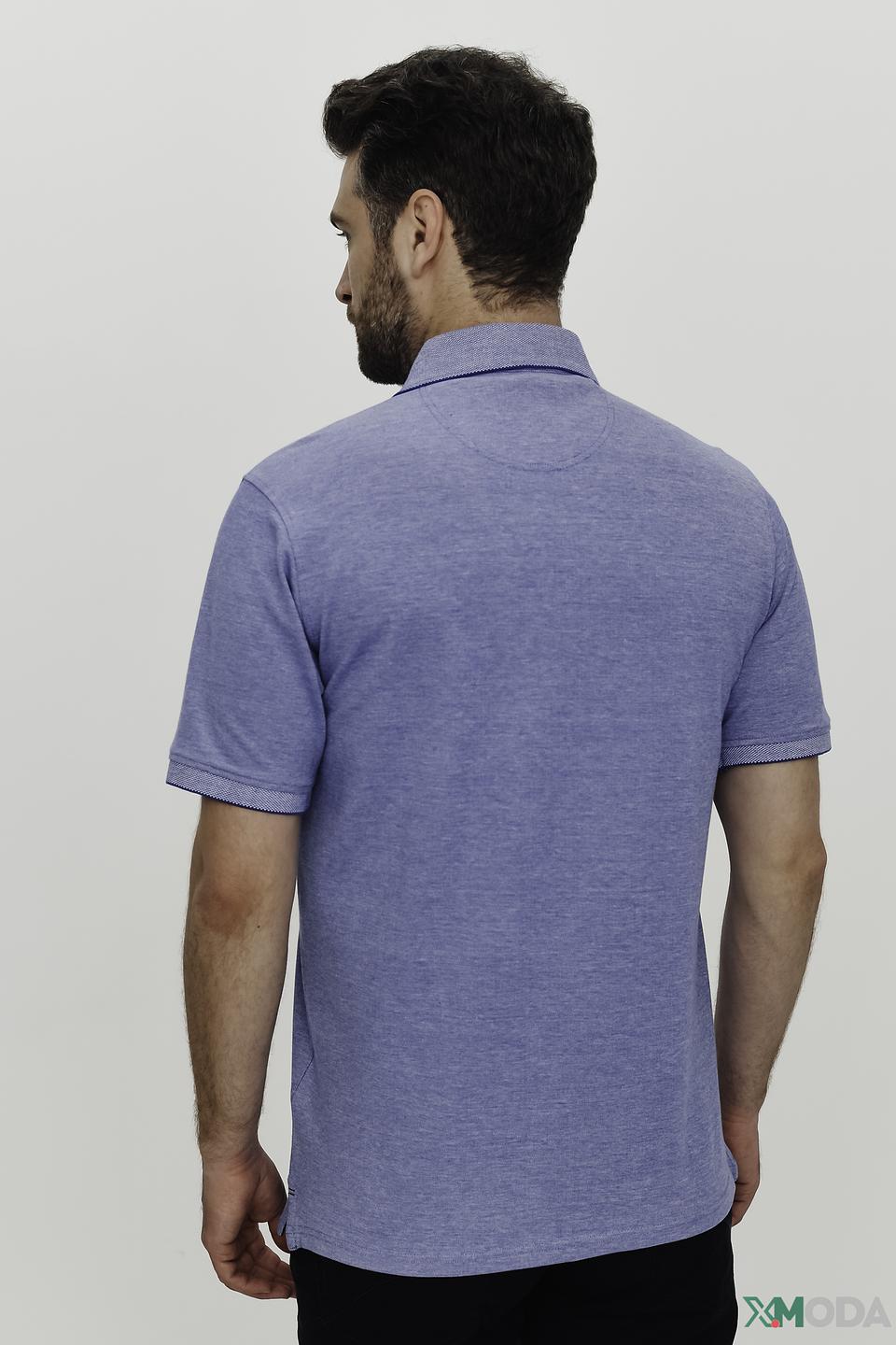 Поло Casa Moda мужское голубое