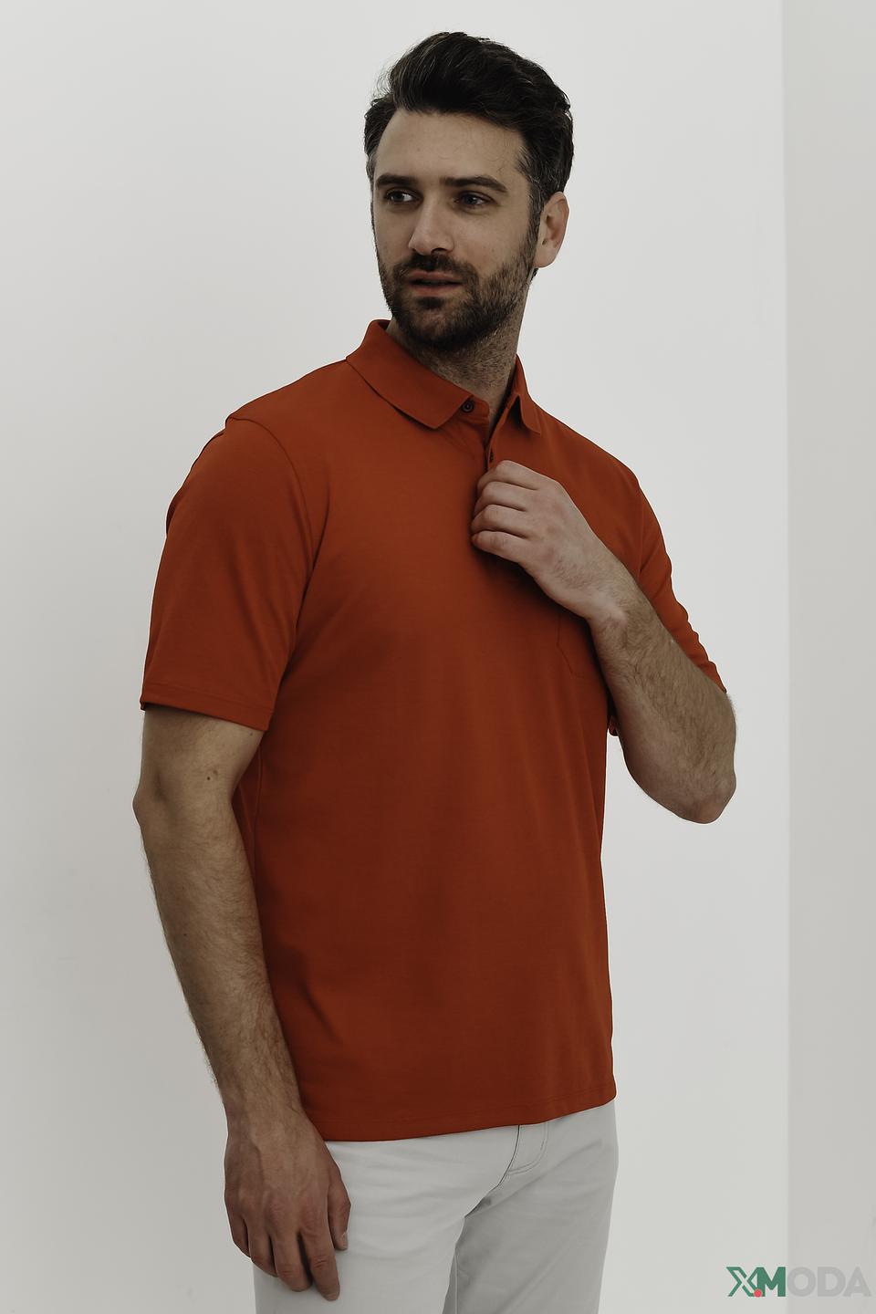 Поло Casa Moda красное
