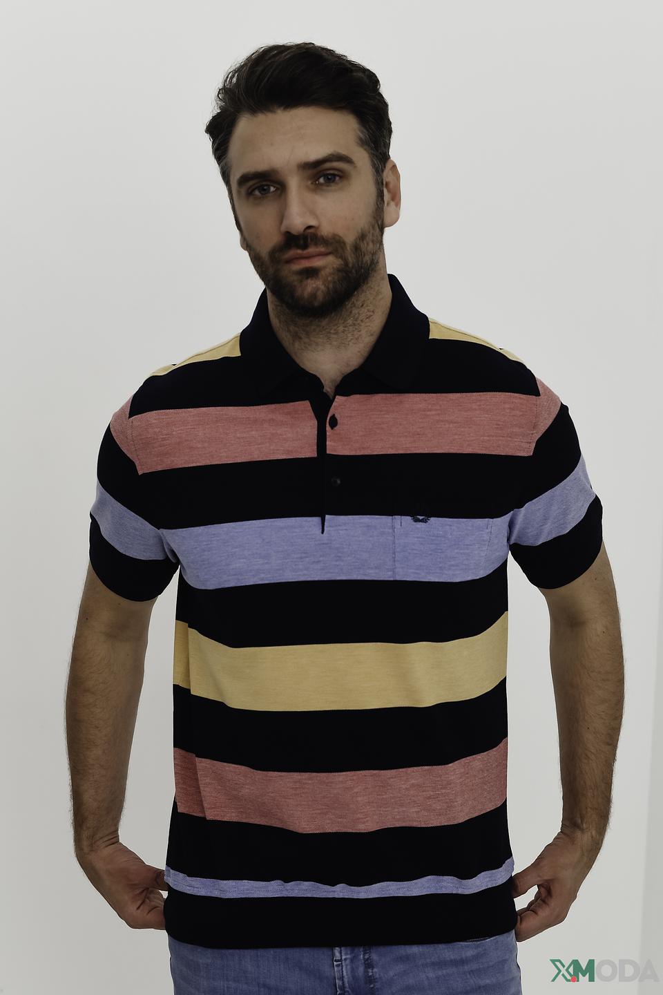 Поло Monte Carlo в полоску