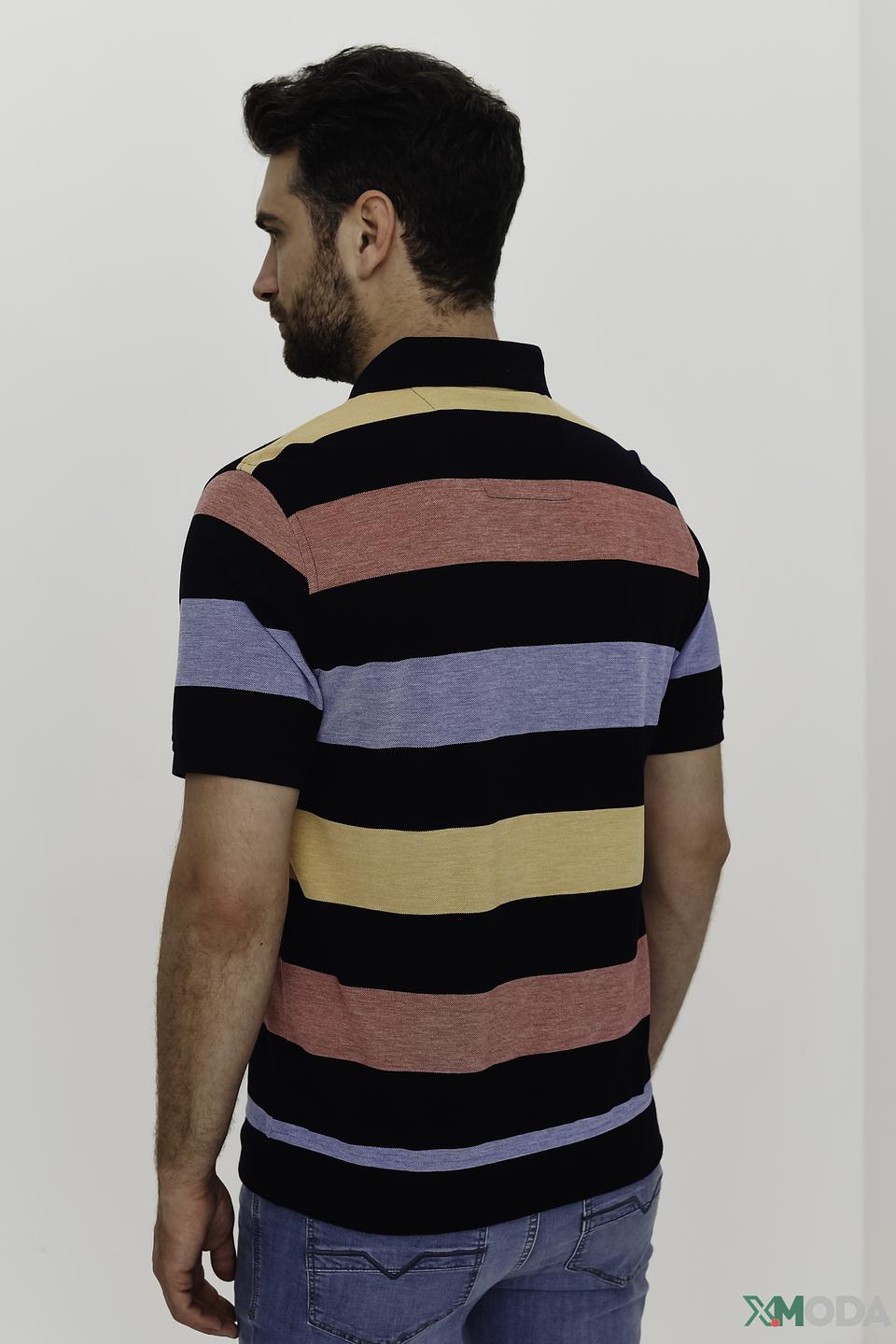 Поло Monte Carlo в полоску