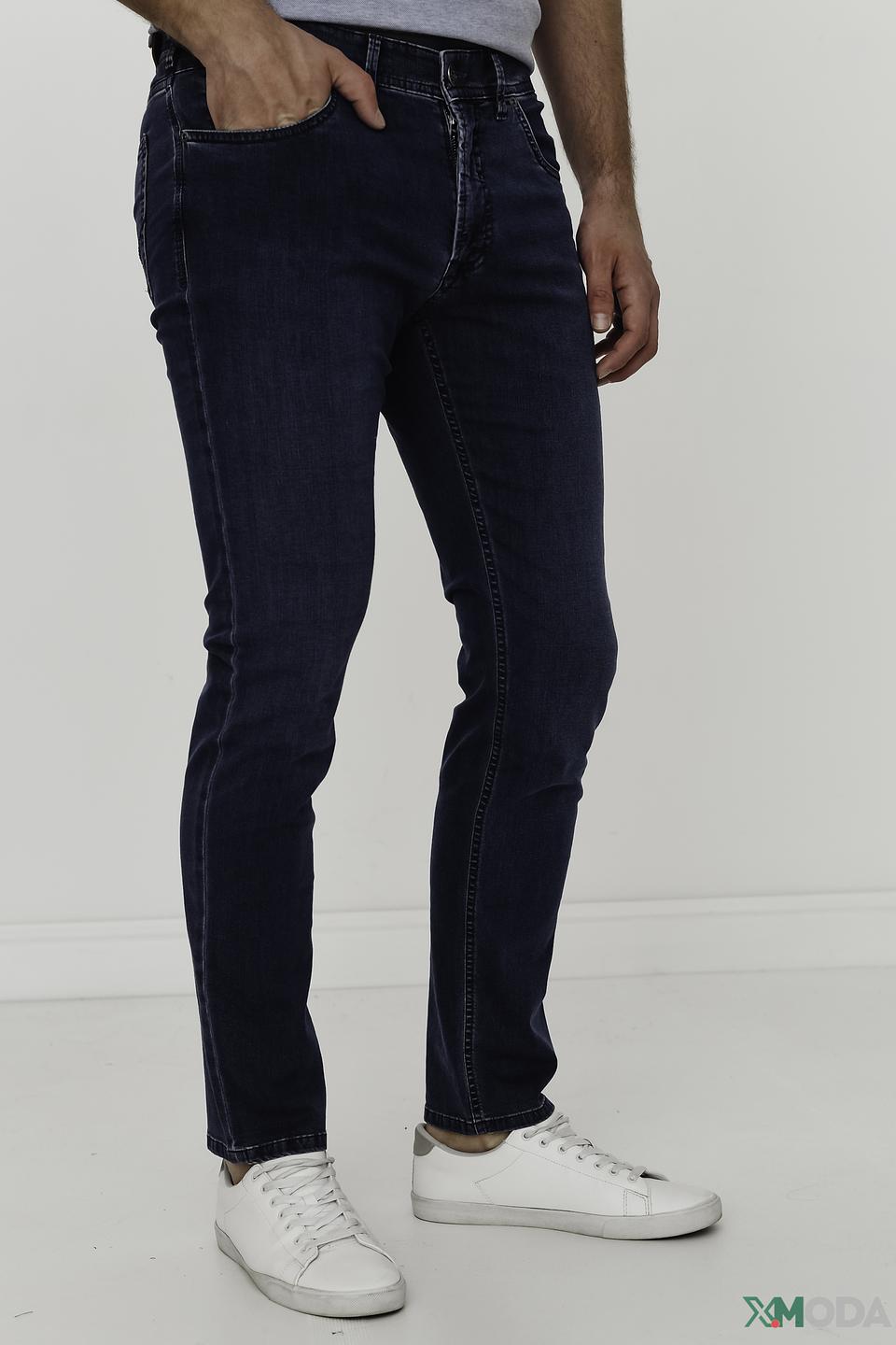 Джинсы Gardeur синие slim fit