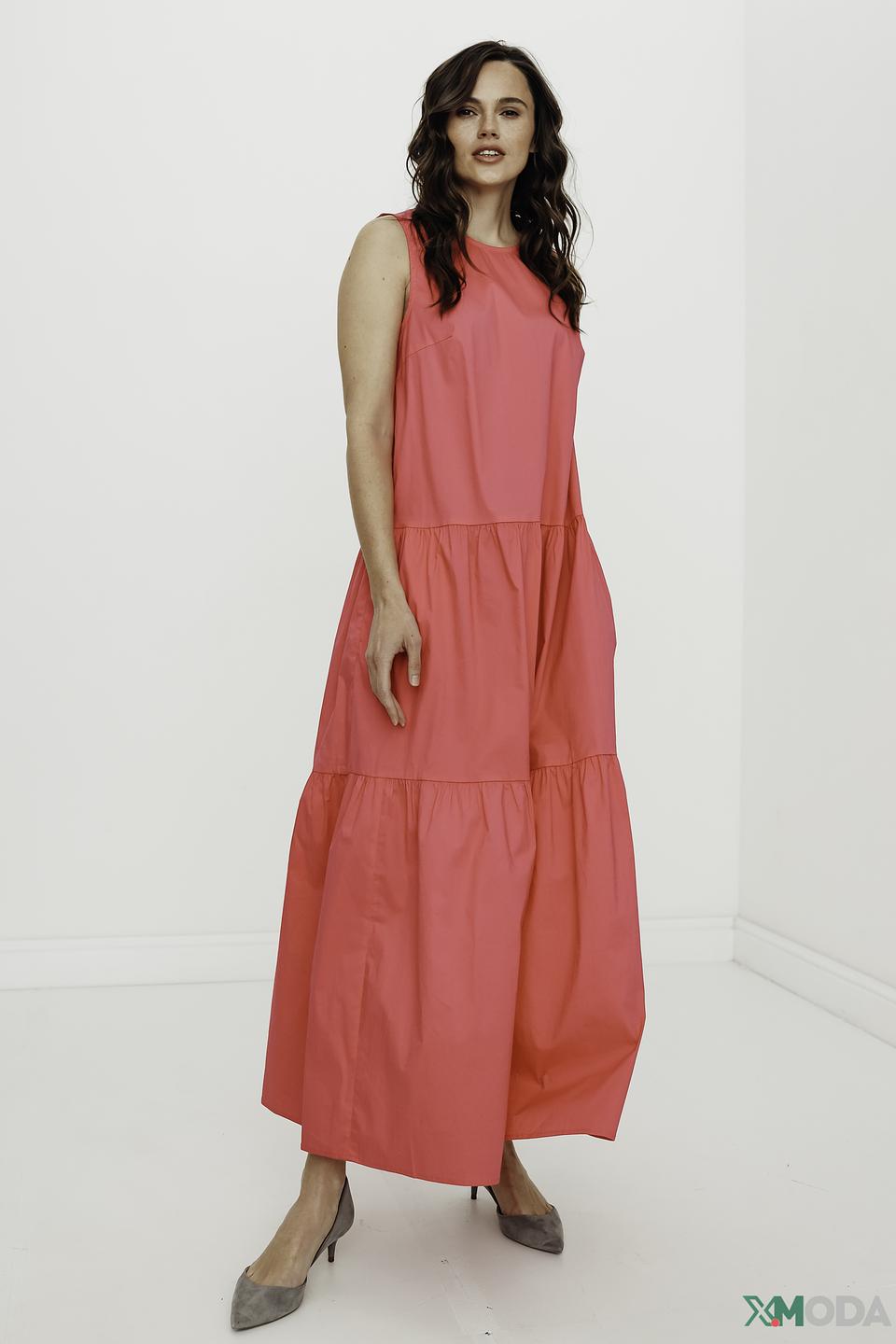 Платье Oui фуксия трапеция