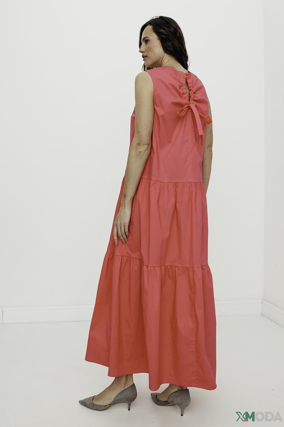 Платье Oui фуксия трапеция