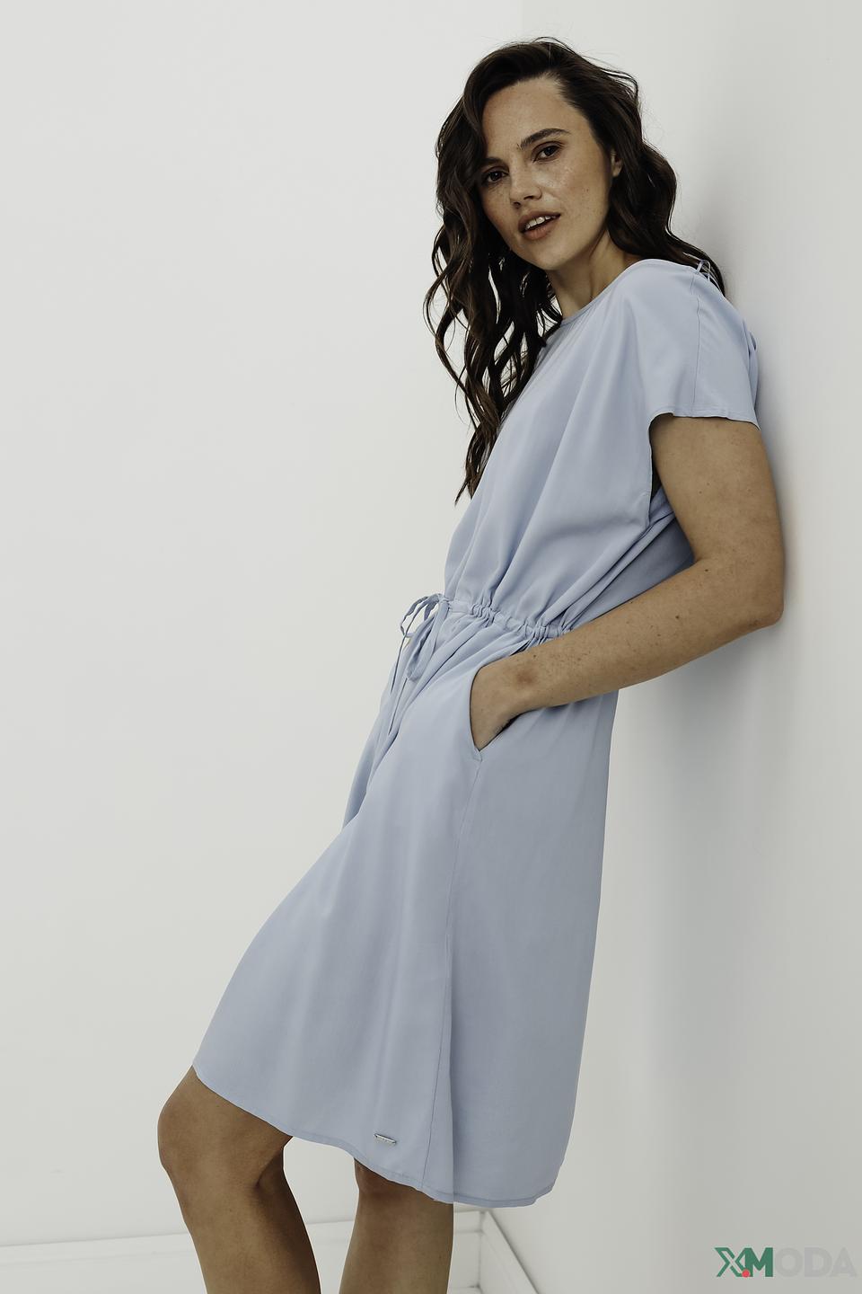 Платье Tom Tailor denim girl голубое