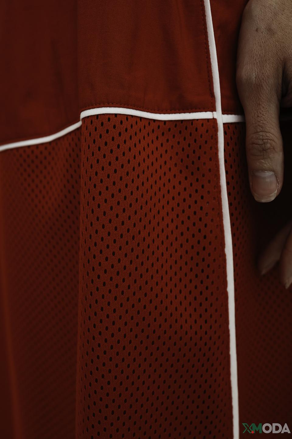 Юбка Tuzzi красная с сеткой