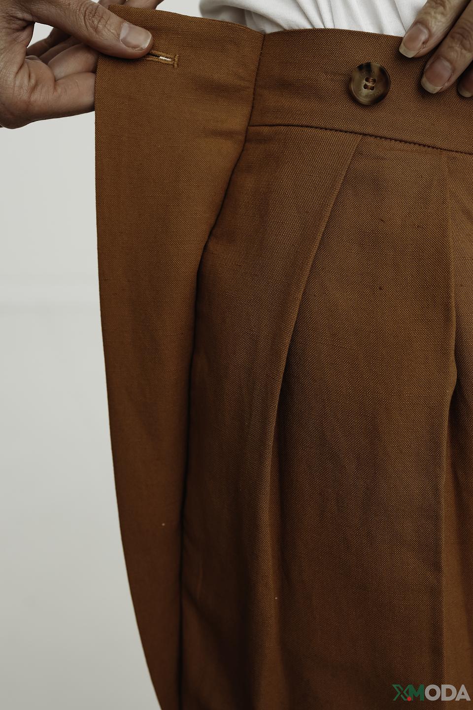 Брюки Patrizia Pepe терракотовые