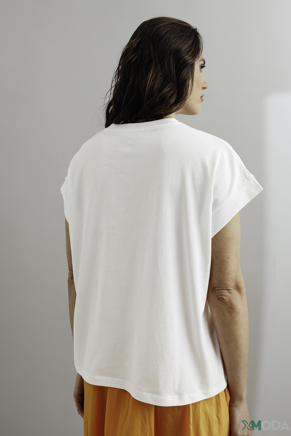 Футболка Icona с принтом белая