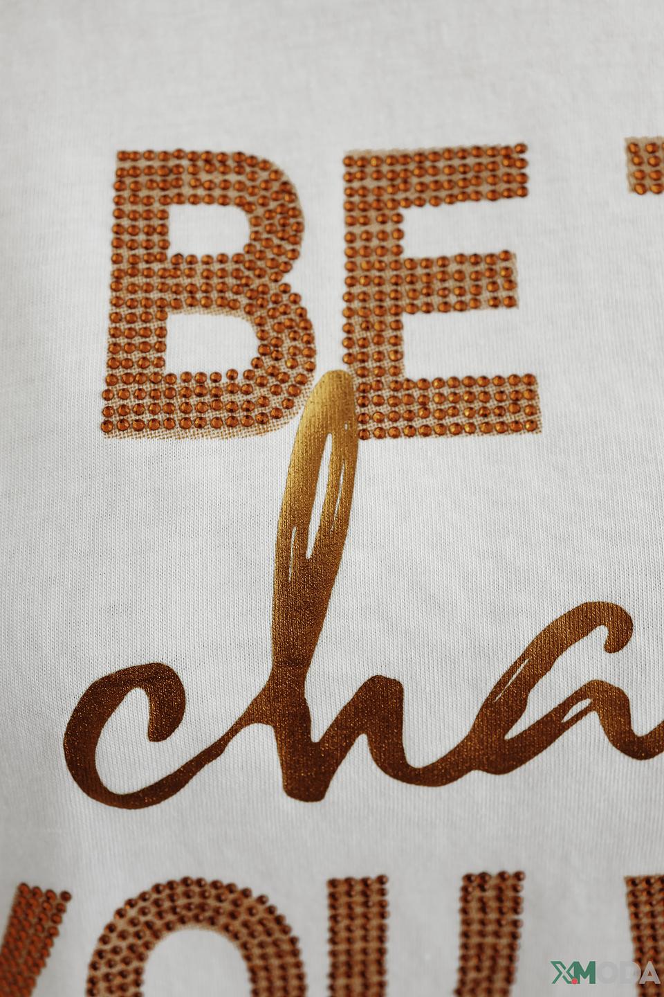 Футболка Icona с принтом белая