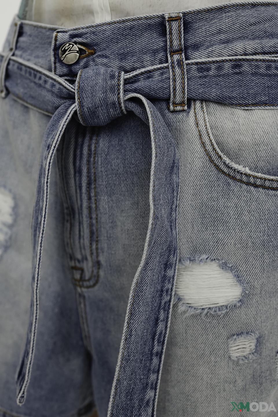 Шорты джинсовые Manila Grace голубые