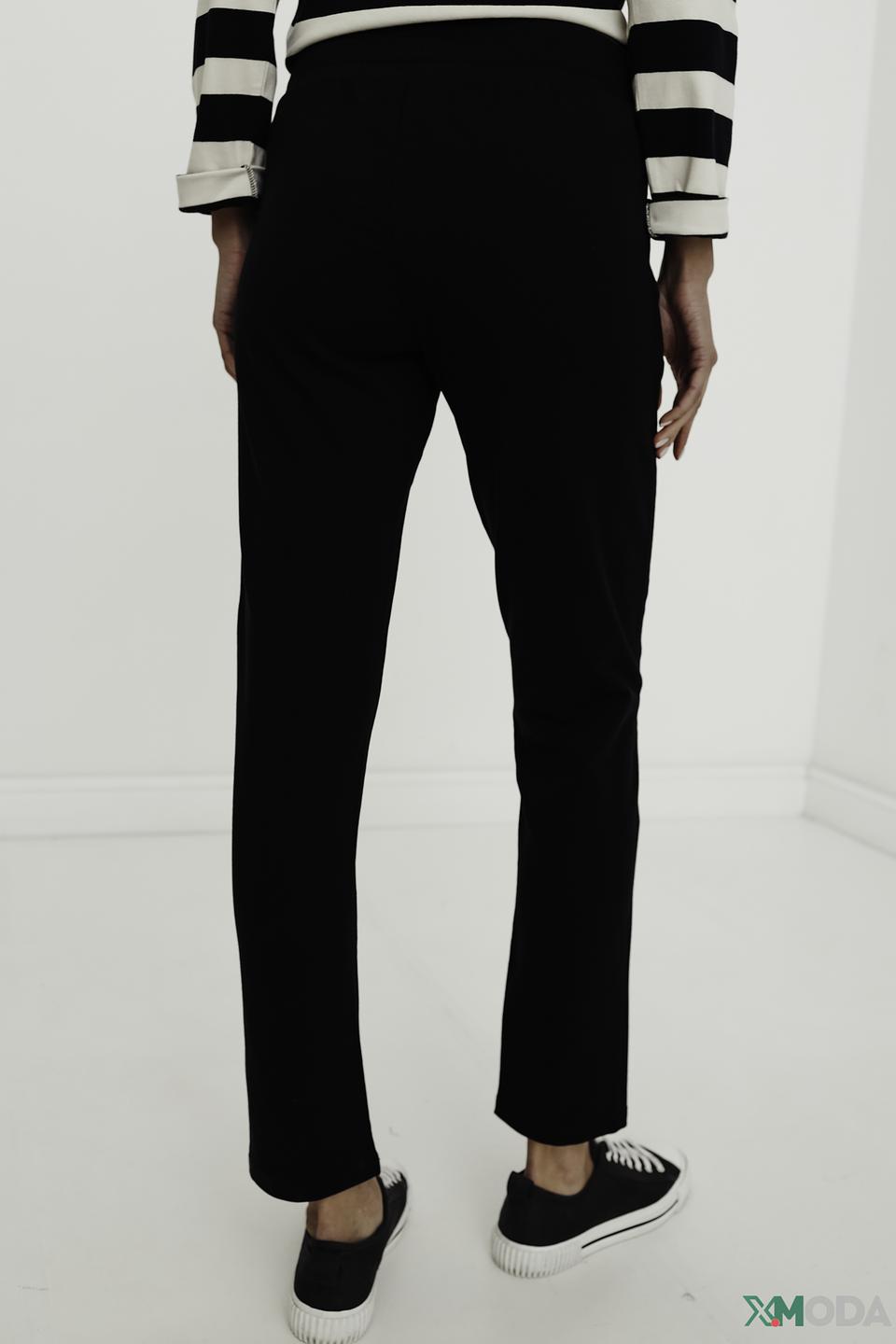 Брюки Betty Barclay черные с манжетами