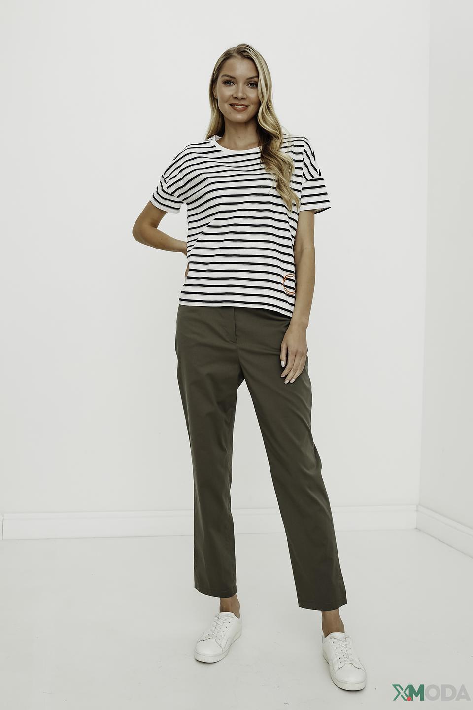 Брюки классические Marc Cain хаки